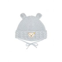 STEIFF Baby Mütze - Haube hellblau | 41