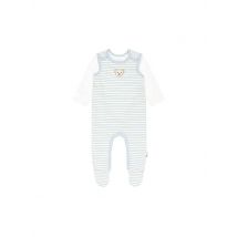 STEIFF Baby Set Strampler und Shirt hellblau | 68