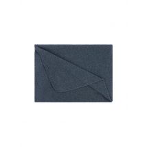 STEINER 1888 Wolldecke - Plaid Sophia 145x190cm Atlantik dunkelblau