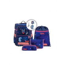 STEP BY STEP Schultaschen Set 5tlg SPACE Reflect Star Seahorse Zoe