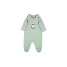 STERNTALER Baby Strampler 2-tlg STANLEY grün | 62