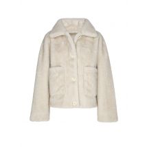 STUDIO AR Wendejacke in Felloptik FAJE beige | 42
