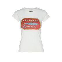 THINKING MU T-Shirt SARDINES MIRNA  weiss | XS