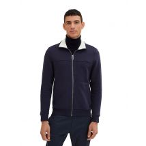 TOM TAILOR Sweatjacke blau | S