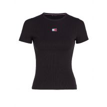 TOMMY JEANS T-Shirt  schwarz | XS