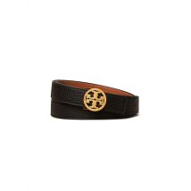 TORY BURCH Lederwendegürtel  MILLER schwarz | XS