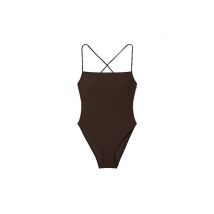 TORY BURCH Badeanzug braun | XL