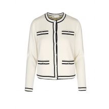TORY BURCH Strickjacke KENDRA creme | S