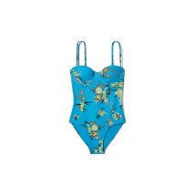TORY BURCH Badeanzug blau | S