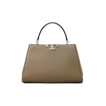 TORY BURCH Ledertasche - Henkeltasche ELEANOR braun