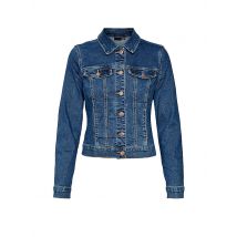 VERO MODA Jeansjacke Slim Fit VMLUNA  blau | M