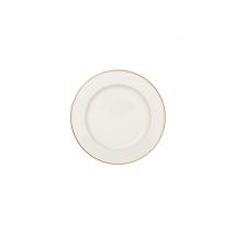 VILLEROY & BOCH SIGNATURE Platte rund flach Anmut Gold 32cm weiss