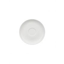 VILLEROY & BOCH Cafe au lait/Suppen-Untertasse Royal 18cm weiss