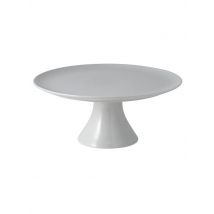 VILLEROY & BOCH Kuchenplatte auf Fuss For Me  Weiss/Goldrand weiss