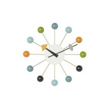 VITRA Wanduhr Ball Clock 33cm bunt