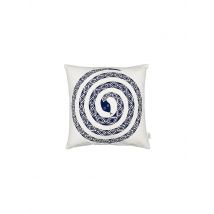 VITRA Kissen Graphic Print Snake 40x40cm weiss