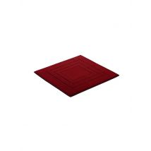 VOSSEN Badteppich FEELING 60x60cm Rubin dunkelrot