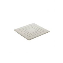 VOSSEN Badteppich FEELING 60x60cm Light Grey hellgrau