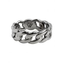 WARPEDSENSE Ring CUBAN Edelstahl silber | S