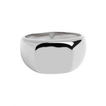WARPEDSENSE Ring ROUNDED SIGNET silber | S