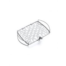 WEBER GRILL Fisch- und Gemüsehalter klein (ab 37cm) silber