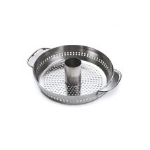 WEBER GRILL Gourmet BBQ System - Geflügelbräter Einsatz  silber