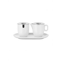 WMF Zucker & Milch-Set 2-tlg. BARISTA Weiss / Edelstahl weiss