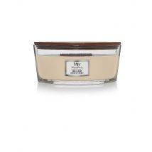 WOODWICK Duftkerze mit Knisterdocht ELLIPSE 454g Vanilla Bean creme