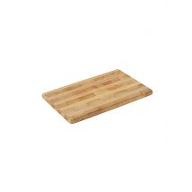 ZASSENHAUS Tranchierbrett Gummibaum 45x30cm beige