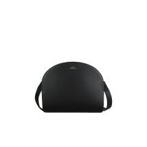 A.P.C. Ledertasche - Umhängetasche DEMI-LUNE schwarz