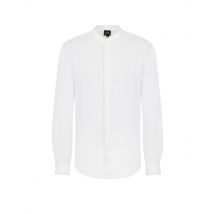 ARMANI EXCHANGE Leinenhemd Regular Fit  weiss | L
