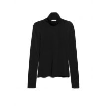 ARMEDANGELS Rollkragenshirt GRAZILIAA schwarz | XS