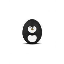 BRAINSTREAM Küchentimer - PiepiEi Wunder der Wildnis 3 Härtegrade Pinguin  schwarz