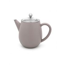 BREDEMEIJER Teekanne EVA 1,1l Grau / Mann hellgrau