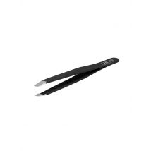 CANAL Haarpinzette rostfrei/schräg 95 mm (Schwarz) 2074-02