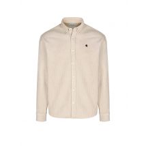 CARHARTT WIP Cordhemd MADISON beige | M