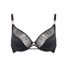 CHANTELLE BH mit Bügel MEMENTO schwarz / pink lurex schwarz | 75B
