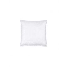 CHRISTIAN FISCHBACHER Satin Kissenbezug 70x90cm MANHATTAN Weiss weiss
