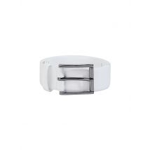 CONDOR Ledergürtel HAKA weiss | 105