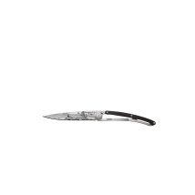 DEEJO Taschenmesser Ebenholz Titan EASY RIDER 37G silber