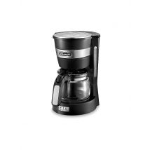 DELONGHI Mini Filterkaffemaschine Active Line ICM14011.B Schwarz schwarz