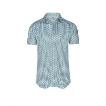 DESOTO Jerseyhemd Slim Fit  blau | M