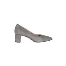 DIRNDL & BUA Trachtenschuhe - Pumps grau | 37