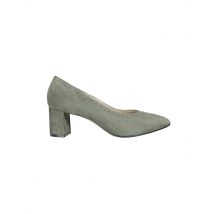 DIRNDL & BUA Trachtenschuhe - Pumps grün | 40