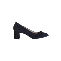 DIRNDL & BUA Trachtenschuhe - Pumps blau | 40