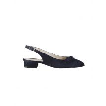 DIRNDL & BUA Trachtenschuhe - Pumps blau | 38
