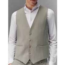 DRYKORN Anzugweste MALMO beige | 52