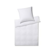 ELEGANTE Jersey Bettwäsche SOLID 70x90cm / 140x200cm Weiss  weiss