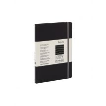 FABRIANO Notizbuch ISPIRA A5 liniert Black schwarz