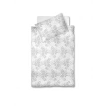 FLEURESSE Damast Bettwäsche OPAL 70x90cm/140x220cm Weiss weiss